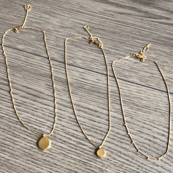 MADEWELL Coin Layered Necklace - Picture 3 of 3